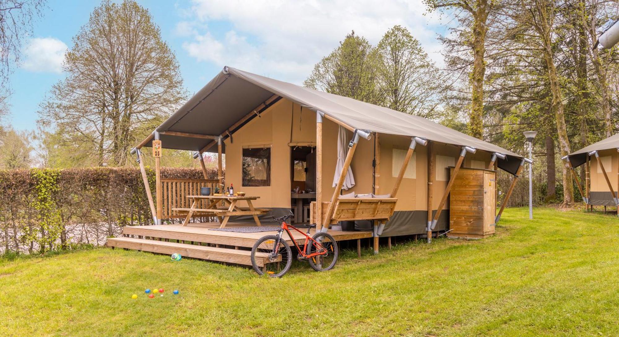 Ardennen Camping Bertrix Esterno foto